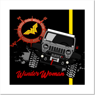 Wanderwoman Posters and Art